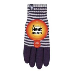 Ladies Striped Fleece Lined Knitted Warm Winter Thermal Gloves -Outdoor Equipment Store k9e222181203d51ae7e994f56aab33c6b