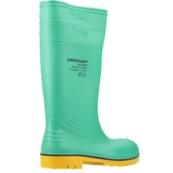 Dunlop Mens Acifort HazGuard Wellington Boots (Green/Yellow) -Outdoor Equipment Store k9f54dd44bed7cd9354b25cdc656a99ca