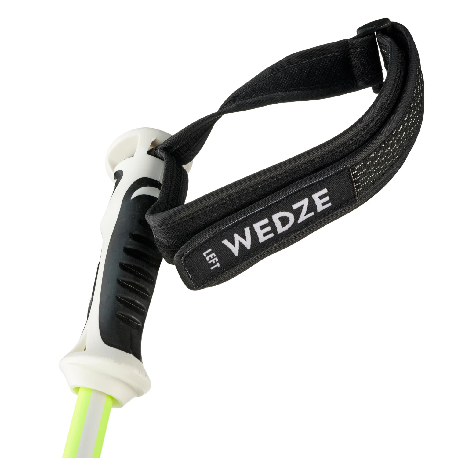 WEDZE Women's Downhill Ski Poles Boost - White And Yellow 11 WEDZE Women's Downhill Ski Poles Boost - White And Yellow - Image 9