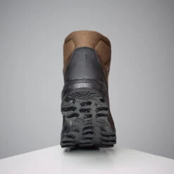 Breathable High-Fitting Leather Hunting Boots Crosshunt 100 D Brown -Outdoor Equipment Store ka22d946e611ae0fec765fa87d909f6b1