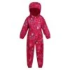 Regatta Childrens/Kids Pobble Peppa Pig Floral Waterproof Puddle Suit (Pink Fusion) -Outdoor Equipment Store ka59f6ec903599eff17c650150d213f46