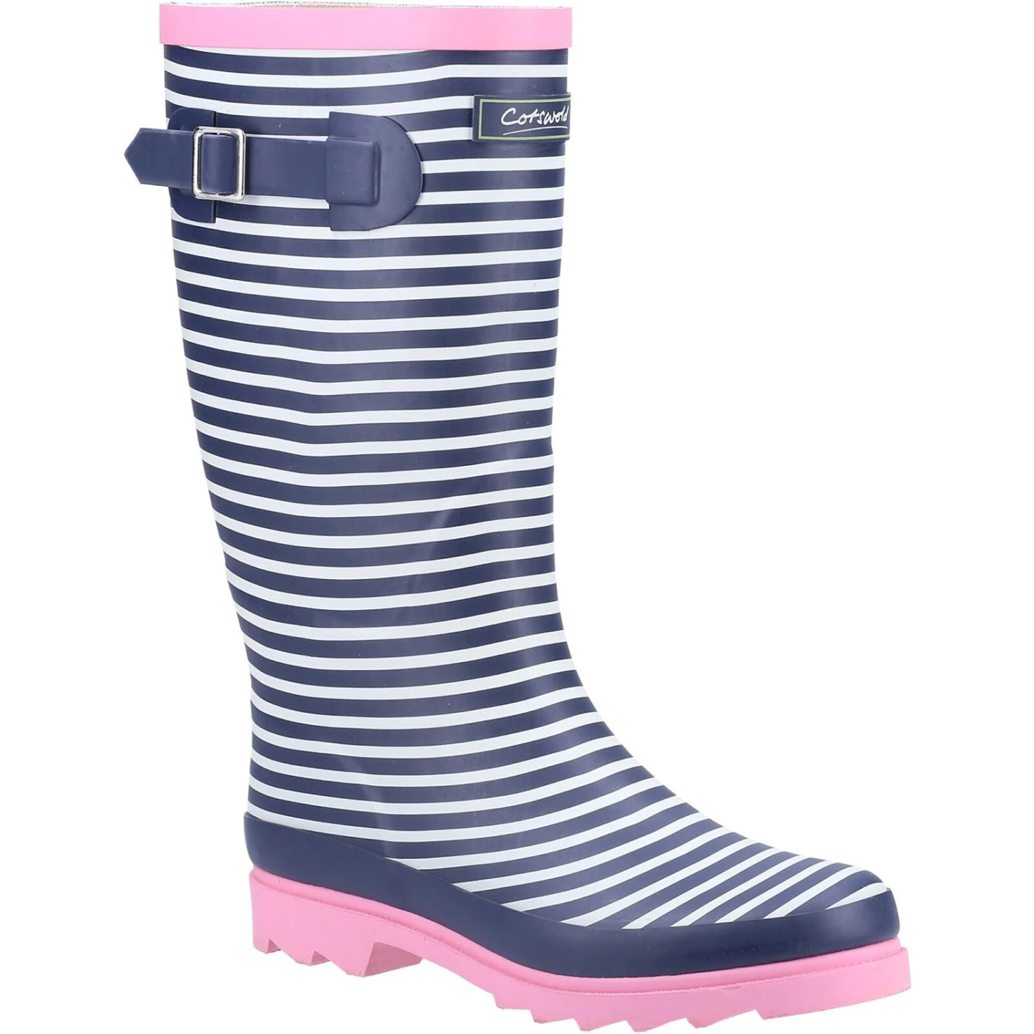 Cotswold Chilson Patterned Wellingtons BLUE 4 Cotswold Chilson Patterned Wellingtons BLUE - Image 2