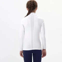 WEDZE Kids’ Ski Base Layer Top - BL 500 1/2 Zip -Outdoor Equipment Store kaf08ba39254d2d3eb4225916d9c7ad63