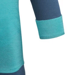 WEDZE Baby Ski Base Layer Top, Undershirt Merino Wool MERIWARM Turquoise -Outdoor Equipment Store kb0369a88cb10d58549791845b7697d8a