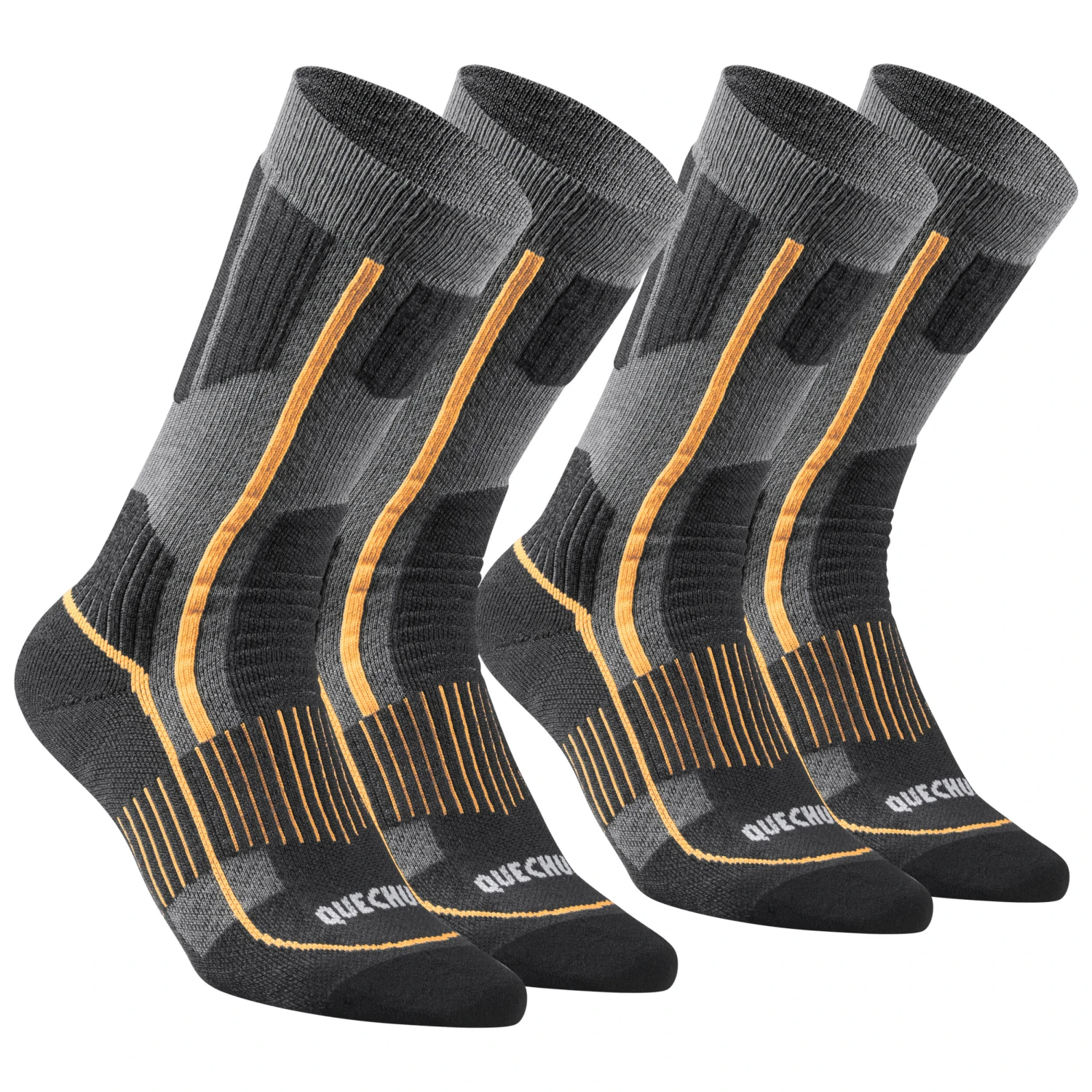 Quechua Warm Hiking Socks - SH500 MOUNTAIN MID 3 Quechua Warm Hiking Socks - SH500 MOUNTAIN MID