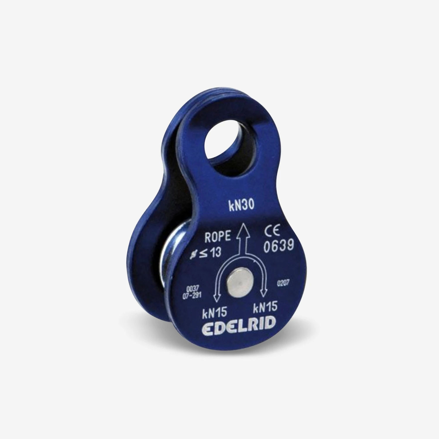 Edelrid PULLEY WITH MOVABLE FLANGE - TURN 3 Edelrid PULLEY WITH MOVABLE FLANGE - TURN