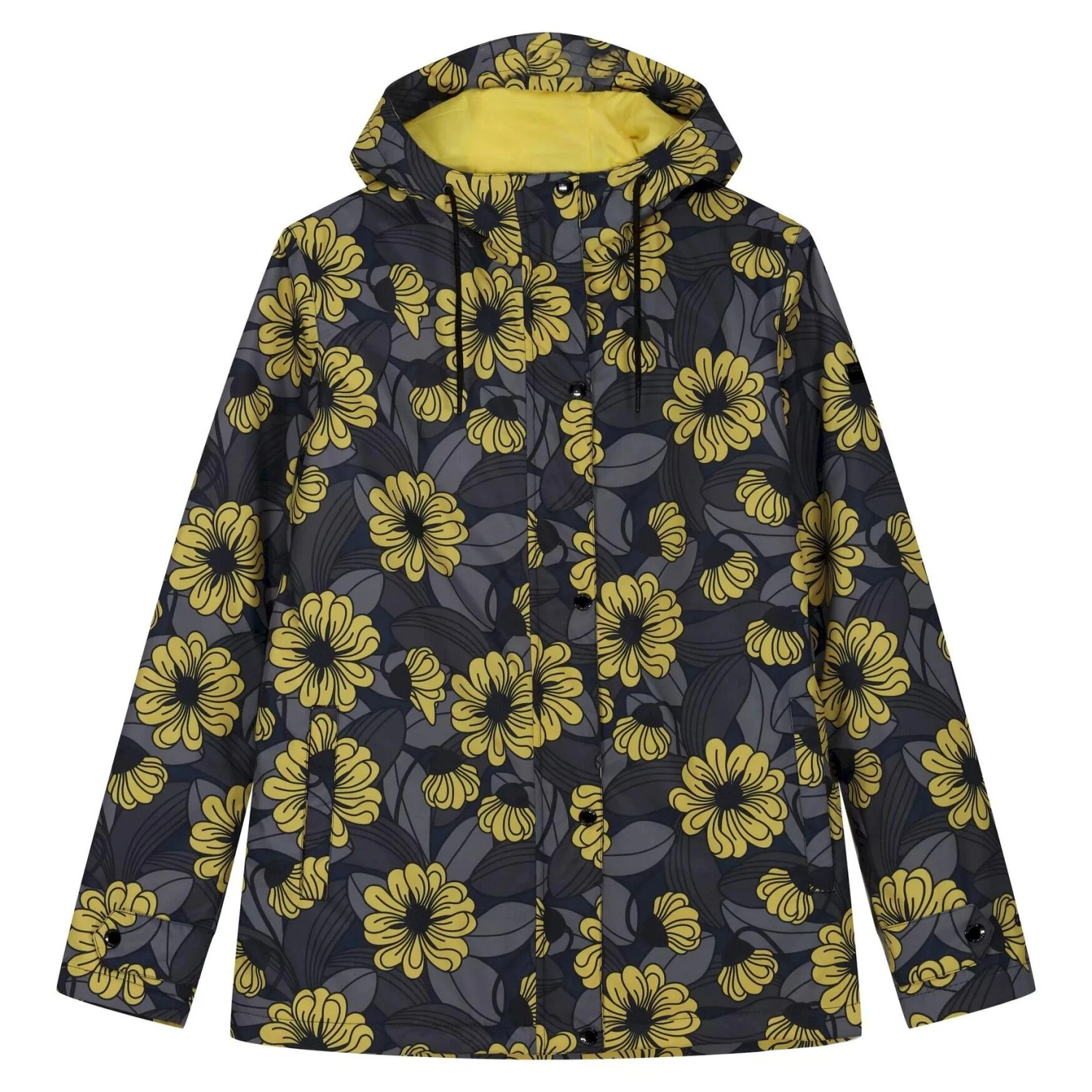 Regatta Womens/Ladies Orla Kiely Waterproof Winter Raincoat (Heligan Yellow) 3 Regatta Womens/Ladies Orla Kiely Waterproof Winter Raincoat (Heligan Yellow)