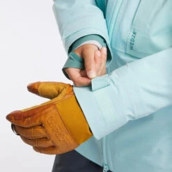 WEDZE Women's Ski Jacket FR900 Turquoise -Outdoor Equipment Store kbdc0b382dcbb0e5d26d8f8a0ff2b9254