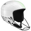 WEDZE Kids’ FIS Competition Ski Helmet With Chin Guard - White -Outdoor Equipment Store kbde3392922aa8c5fbbf1b327190c0291