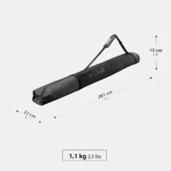 WEDZE SKI BAG - 500 GREEN -Outdoor Equipment Store kbe15959b757ce7a97dc2d707d2410158
