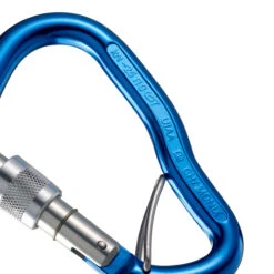 Simond SCREWGATE HMS CARABINER BLC GOLIATH SECURE - BLUE -Outdoor Equipment Store kbfcbce14abda9474d2012376edab2323
