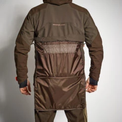 HUNTING WATERPROOF REINFORCED JACKET 900 BROWN -Outdoor Equipment Store kc2afe522197fa8b6ccae6c80e0f31369