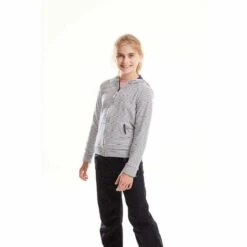 Craghoppers NosiLIfe Childrens/Kids Ryley Hoody (Blue Navy Stripe) -Outdoor Equipment Store kd0be21d280a2506cc1ce192bf9c566ef