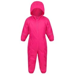 Regatta Childrens/Kids Splashit Rain Suit (Red) -Outdoor Equipment Store kd634da6cf3c02fd395beac617aa4947a