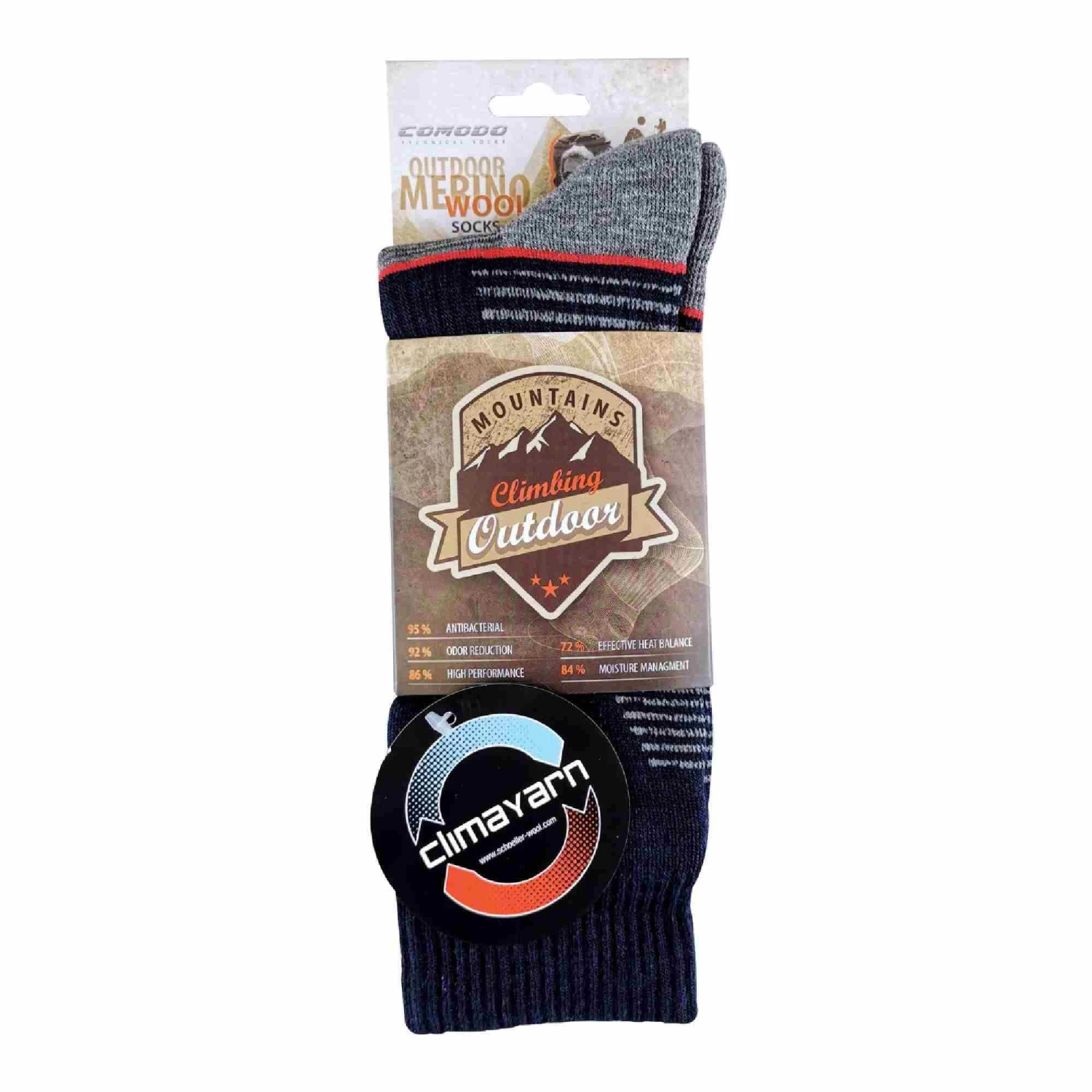Outdoor Performance Hiker CLIMACONTROL Hiking Trail Socks For Mens And Ladies 4 Outdoor Performance Hiker CLIMACONTROL Hiking Trail Socks For Mens And Ladies - Image 2