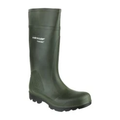 Dunlop Adults Unisex Purofort Professional Wellies (Green)
