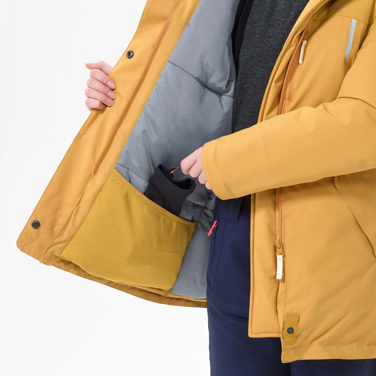 Quechua KIDS’ WARM AND WATERPROOF HIKING PARKA - SH900 -17°C - 7 11 Quechua KIDS’ WARM AND WATERPROOF HIKING PARKA - SH900 -17°C - 7 - Image 9