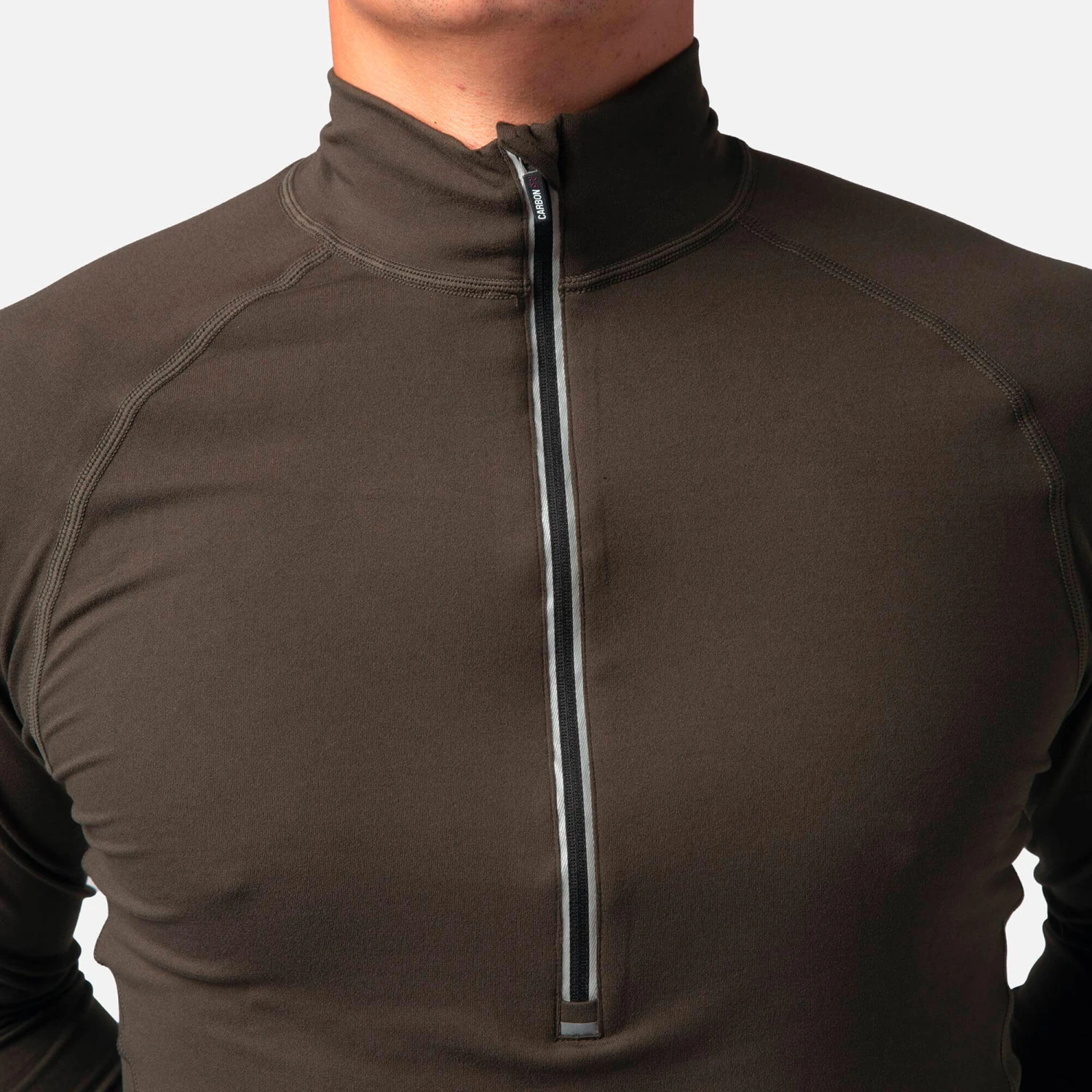 CarbonDri Bodyfit Zip Neck Black 12 CarbonDri Bodyfit Zip Neck Black - Image 10