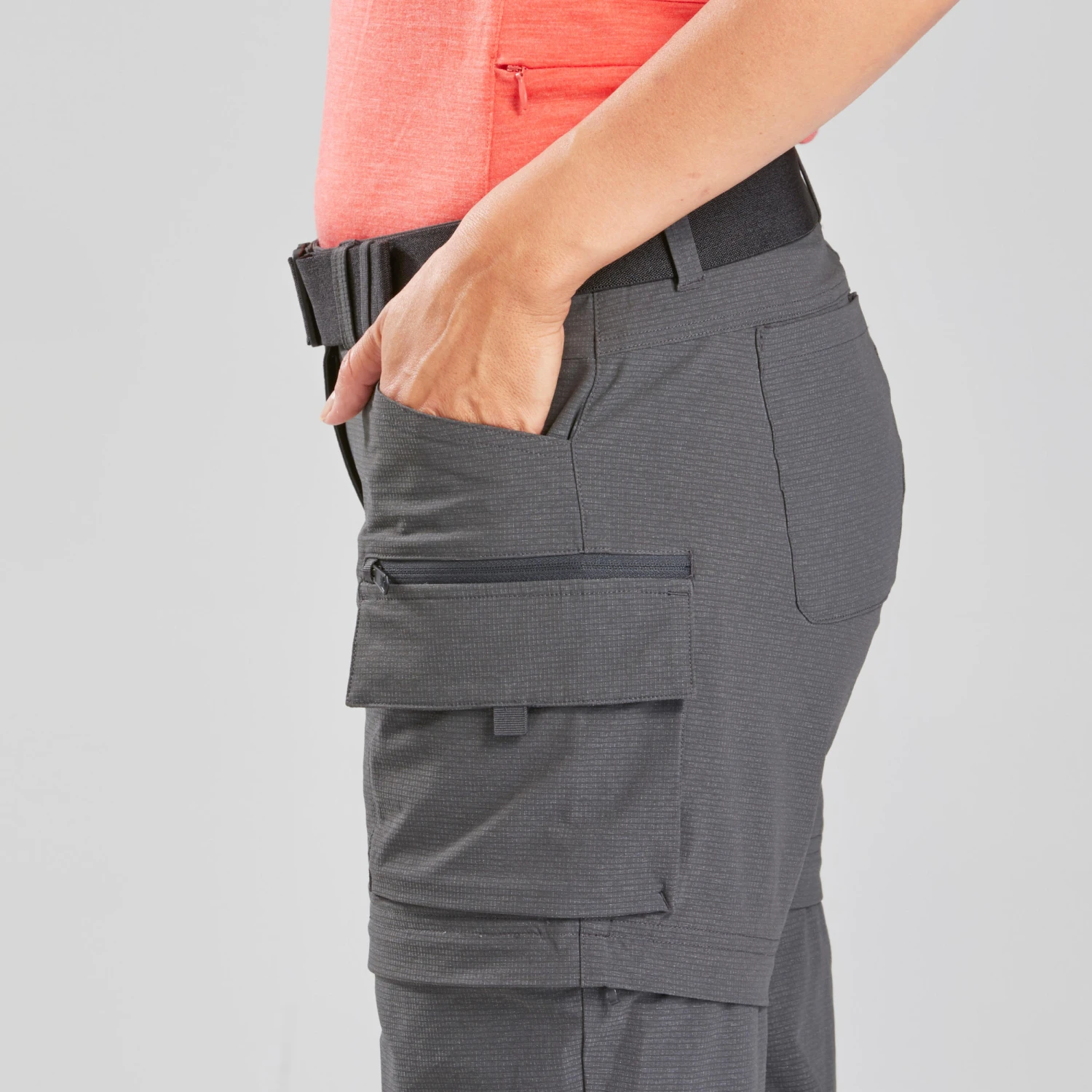 Women's Modular Travel Trekking Trousers - TRAVEL 500 13 Women's Modular Travel Trekking Trousers - TRAVEL 500 - Image 11