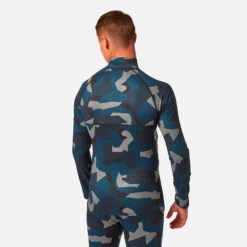 Bodyfit Limited Edition Zip Neck Forest Geo Camo -Outdoor Equipment Store ke04410d4088e95acd1e3d2782f650bac