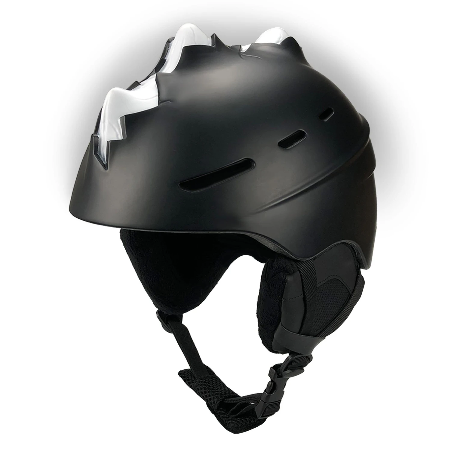Ski Helmet For Teens And Adults | Matt Black | Crazy Safety | EN 1077 Certified 3 Ski Helmet For Teens And Adults | Matt Black | Crazy Safety | EN 1077 Certified