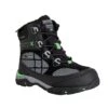 Regatta Childrens/Kids Hawthorn Evo Walking Boots (Black/Summer Green) -Outdoor Equipment Store ke48f1f3078103a7091d3cb5ccc7609e7