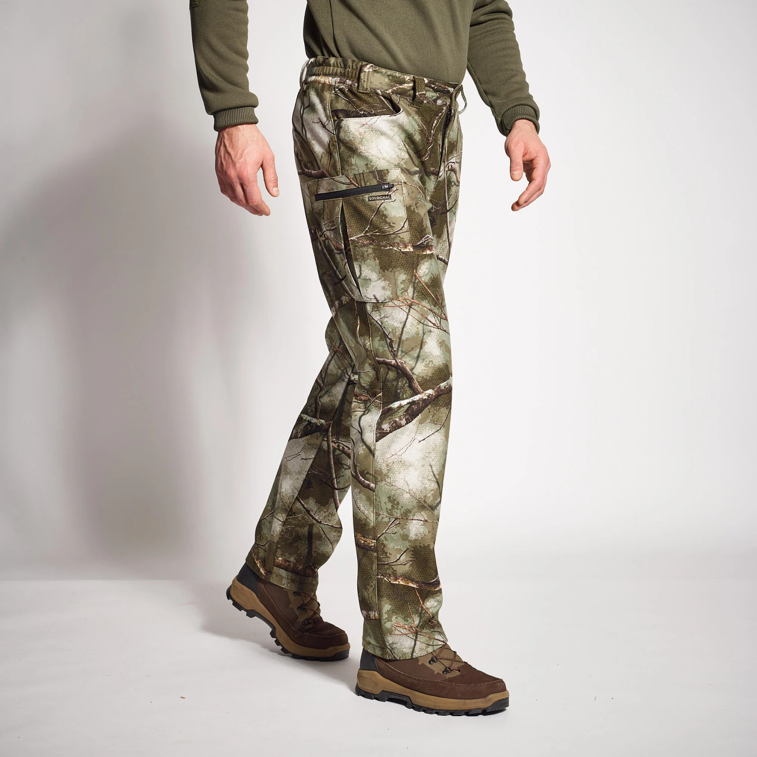 Country Sport Trousers Warm Silent Camouflage Treemetic 100 5 Country Sport Trousers Warm Silent Camouflage Treemetic 100 - Image 3