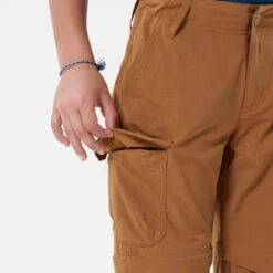 Quechua Kids’ Modular Hiking Trousers MH500 Aged 7 -Outdoor Equipment Store kee68f5310817cf3fd25e4afd18b44d82