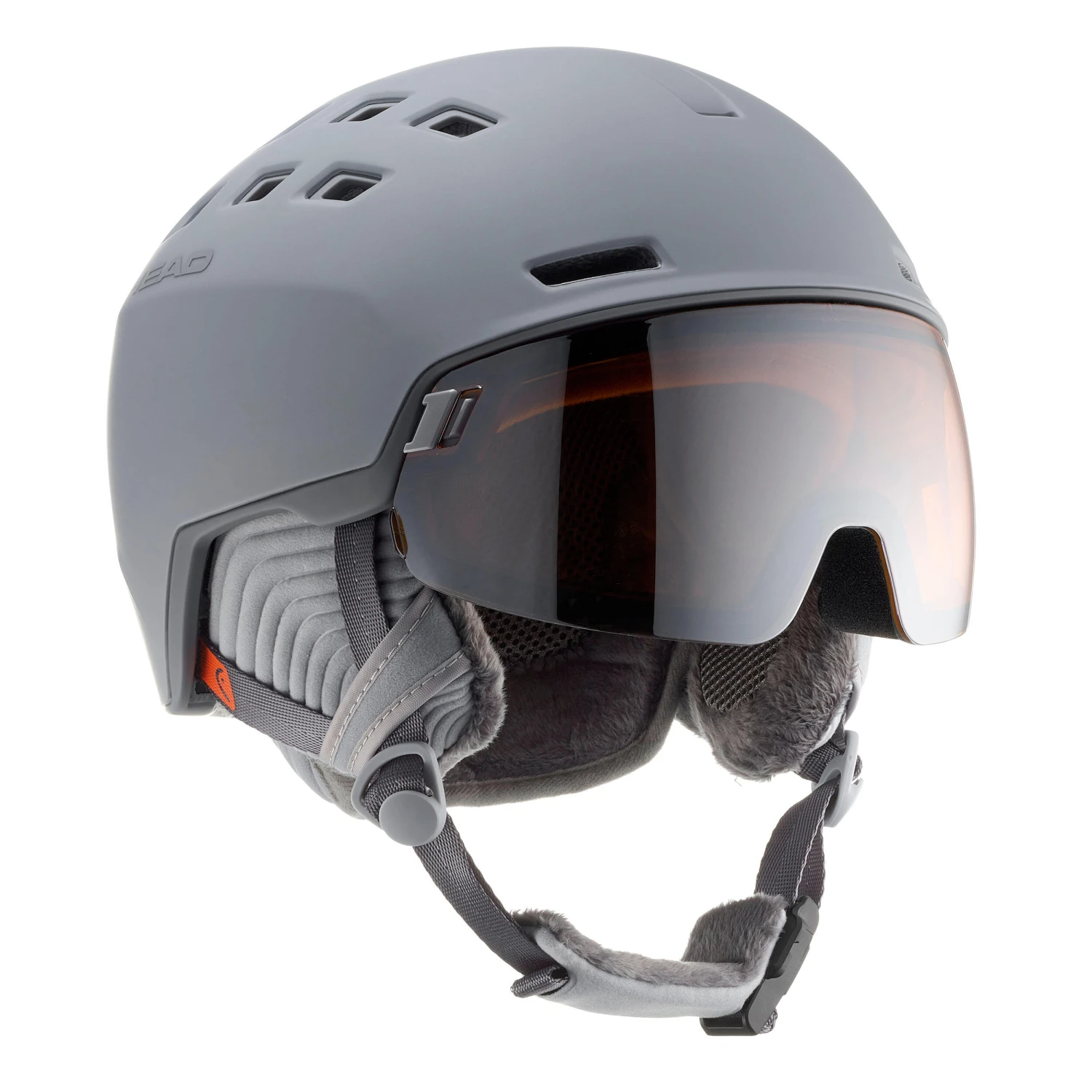 Ski Helmet With Visor Head Rachel - Grey 3 Ski Helmet With Visor Head Rachel - Grey