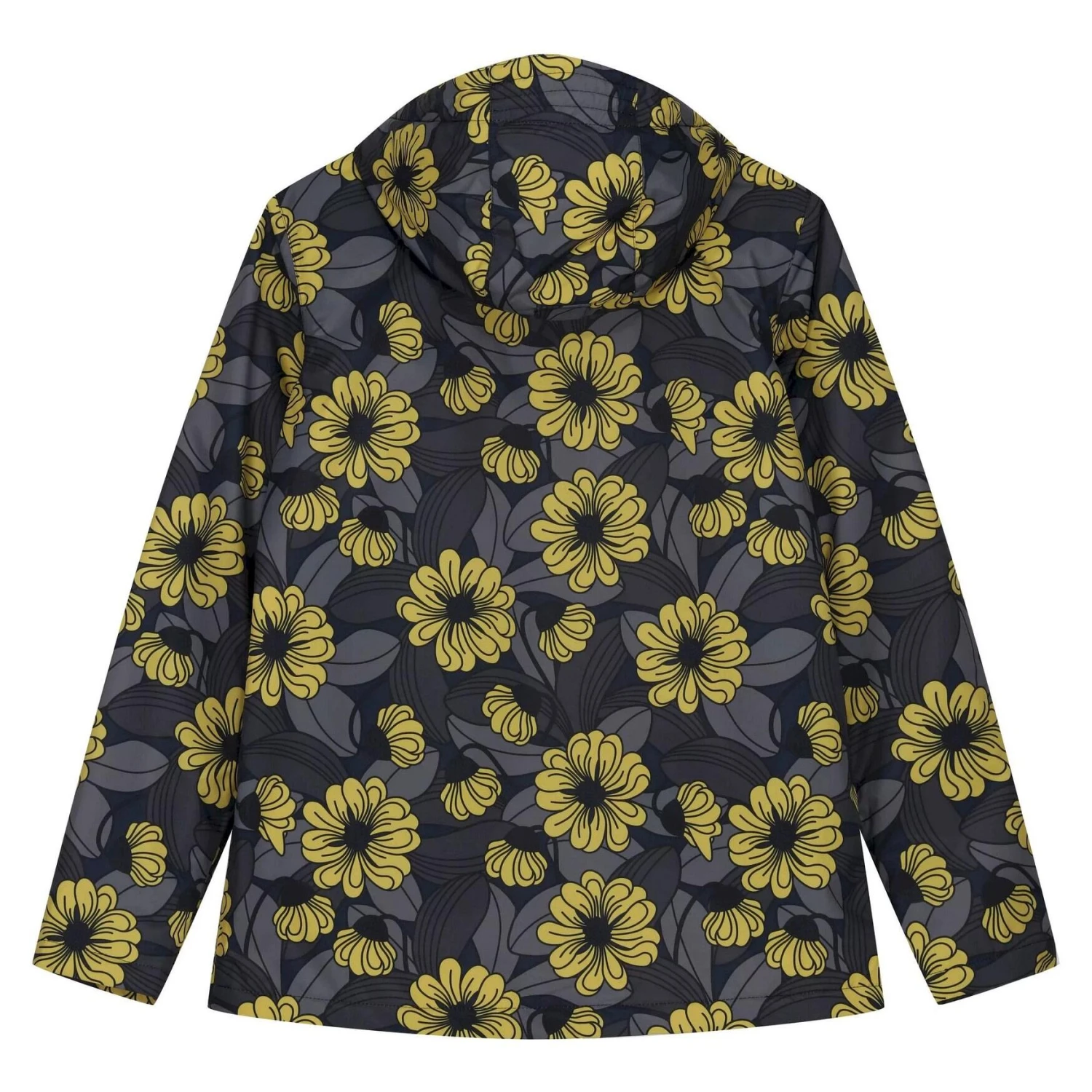 Regatta Womens/Ladies Orla Kiely Waterproof Winter Raincoat (Heligan Yellow) 4 Regatta Womens/Ladies Orla Kiely Waterproof Winter Raincoat (Heligan Yellow) - Image 2