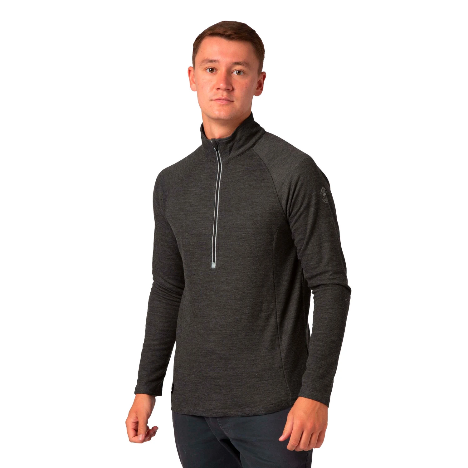 Bodyfit Pro Zip Neck Black 3 Bodyfit Pro Zip Neck Black