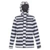 Regatta Womens/Ladies Bayarma Striped Lightweight Waterproof Jacket (Navy/White) -Outdoor Equipment Store kf49524bd3cf6048556acf39e83fc355f