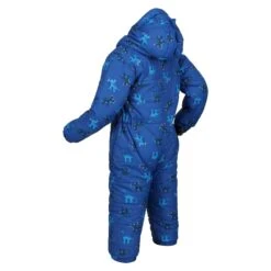 Regatta Childrens/Kids Penrose Dinosaur Puddle Suit (Nautical Blue) -Outdoor Equipment Store kfd7cfe8c8003e28b0e195a628c883753